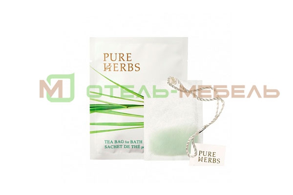 Пакетик с ароматизатором для ванны Pure Herbs