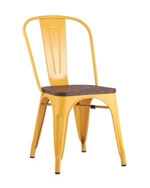 Стул TOLIX WOOD желтый