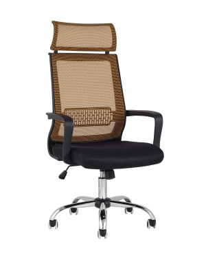 Кресло офисное TopChairs Style оранжевое